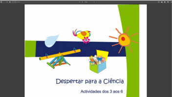 Abordagem à ciência no Pré-escolar com exemplos